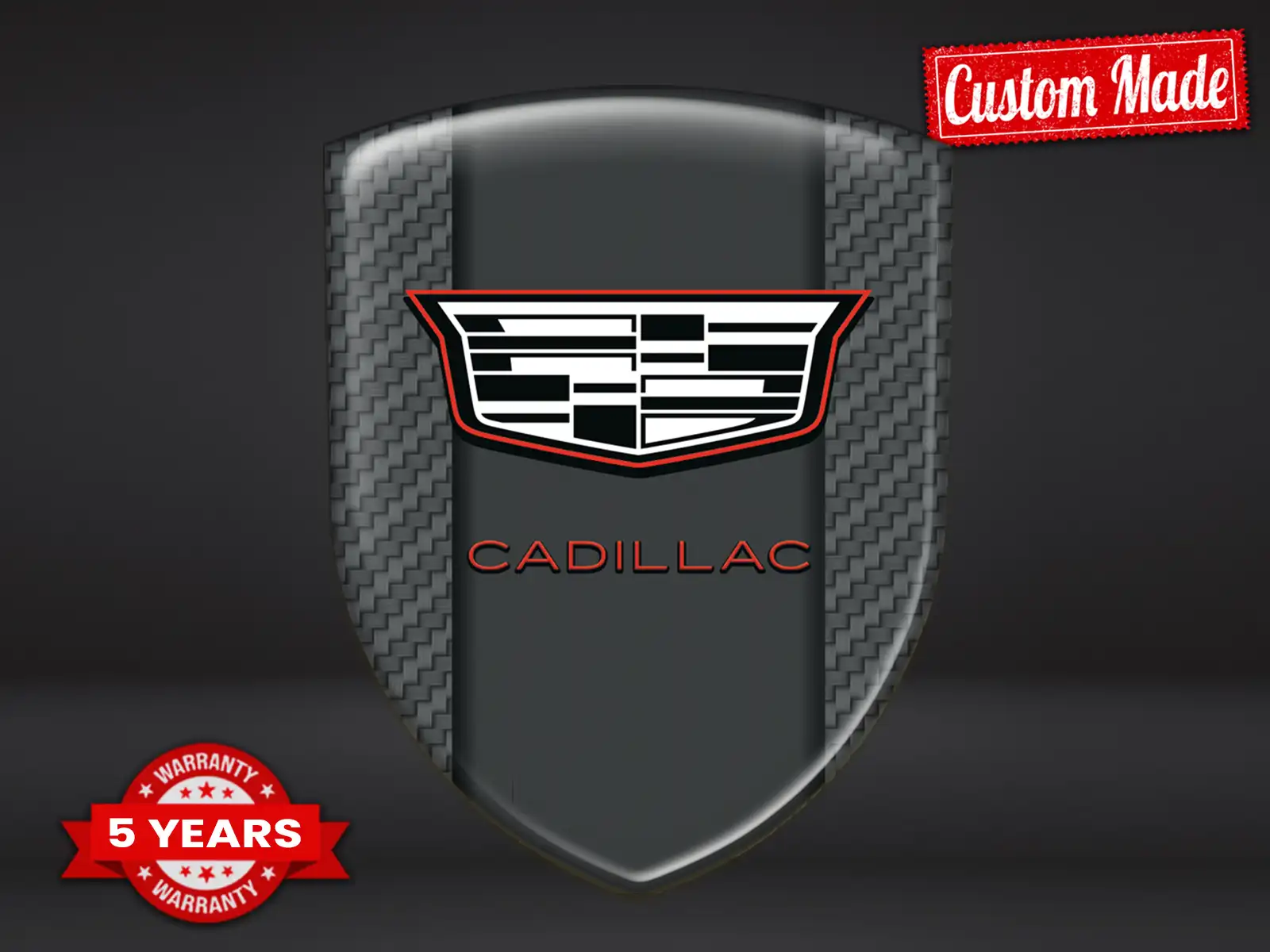 Cadillac Fensteraufkleber Stil Edition Hochwertig Auto